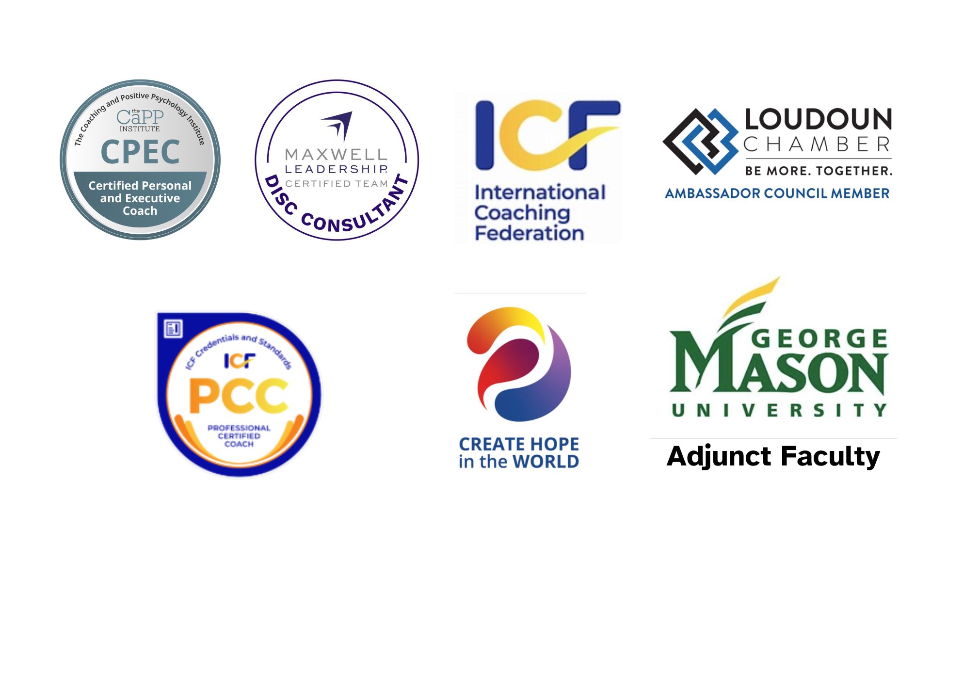 Logos for website re coaching Logos for website re coaching